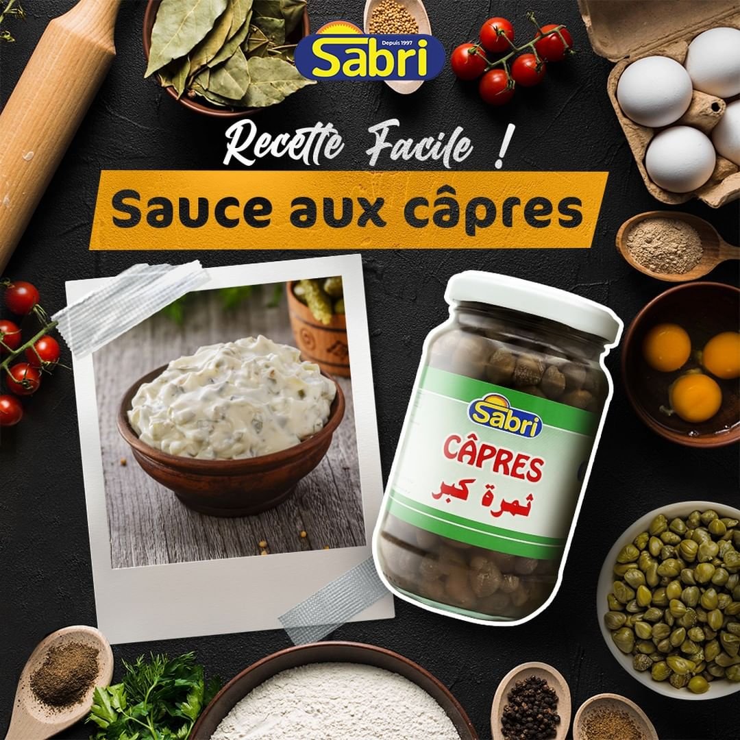 𝙇𝙚𝙨 𝙧𝙚𝙘𝙚𝙩𝙩𝙚𝙨 𝙙𝙚 𝙎𝙖𝙗𝙧𝙞 - Une très bonne 'Sauce au câpres' Rapide et Fa...nnt en commentaire........#confiture #sabri #confiture_sabri #orange #figue #fraise #capres #cornichons